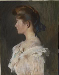 Ritratto di una modella - Mary Sullivan, 1904, Colby College Museum of Arts